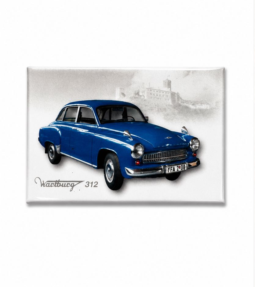 Magnet Magnet "Wartburg 312" blau