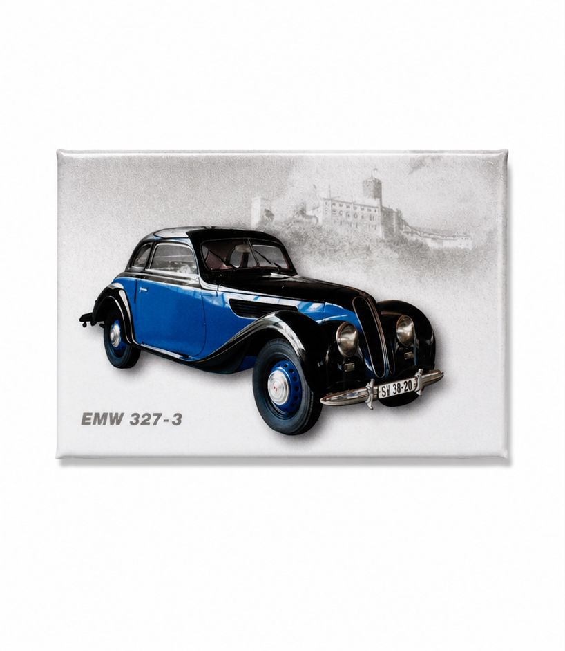 Magnet Magnet "BMW 327" blau