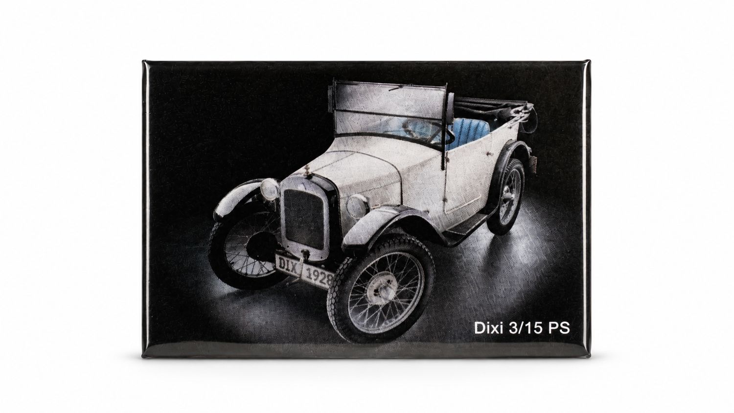 Magnet "Dixi 3/15" weiß