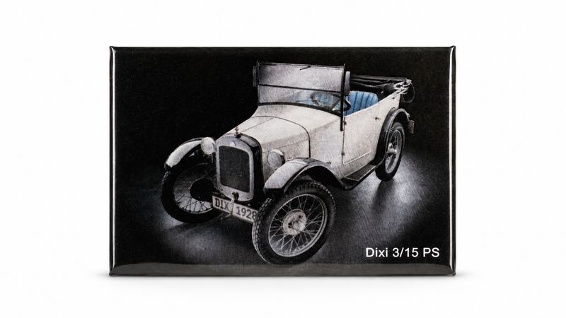 Magnet "Dixi 3/15" weiß