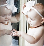Amber Stone Teething Necklace