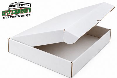 אריזת קרטון לפיצה 28 מרובע מארז (50 יחידות)-M