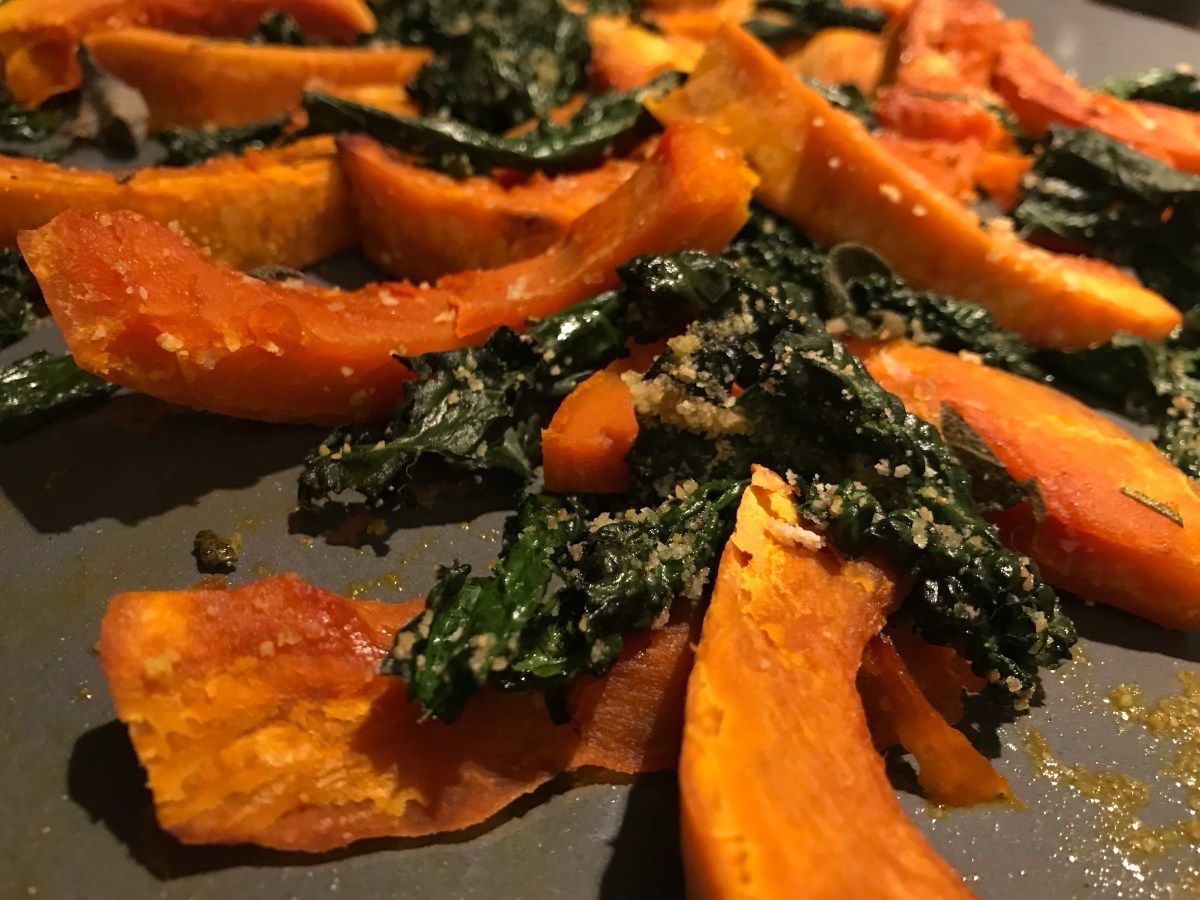 ZUCCA E PORRI E CAVOLO NERO STUFATO