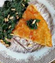 FRICO DI PATATE E FORMAGGIO CON SPINACINI ALL'ITALIANA