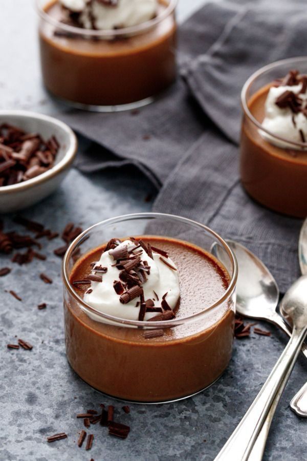 Panna cotta  cioccolato e rum