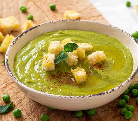 Vellutata di piselli