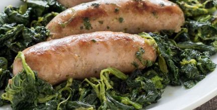 Salsiccia e cime di rapa