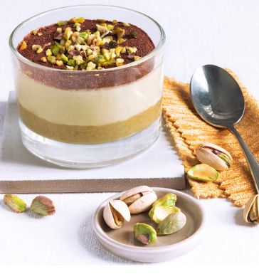COPPA AL MASCARPONE E PISTACCHIO