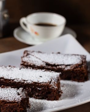 tenerina al cioccolato e caffè