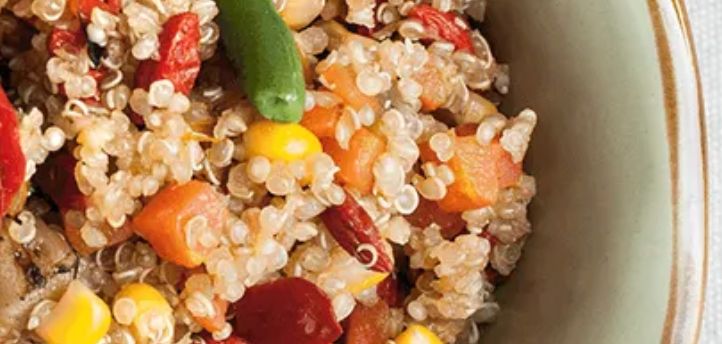 quinoa  con verdure