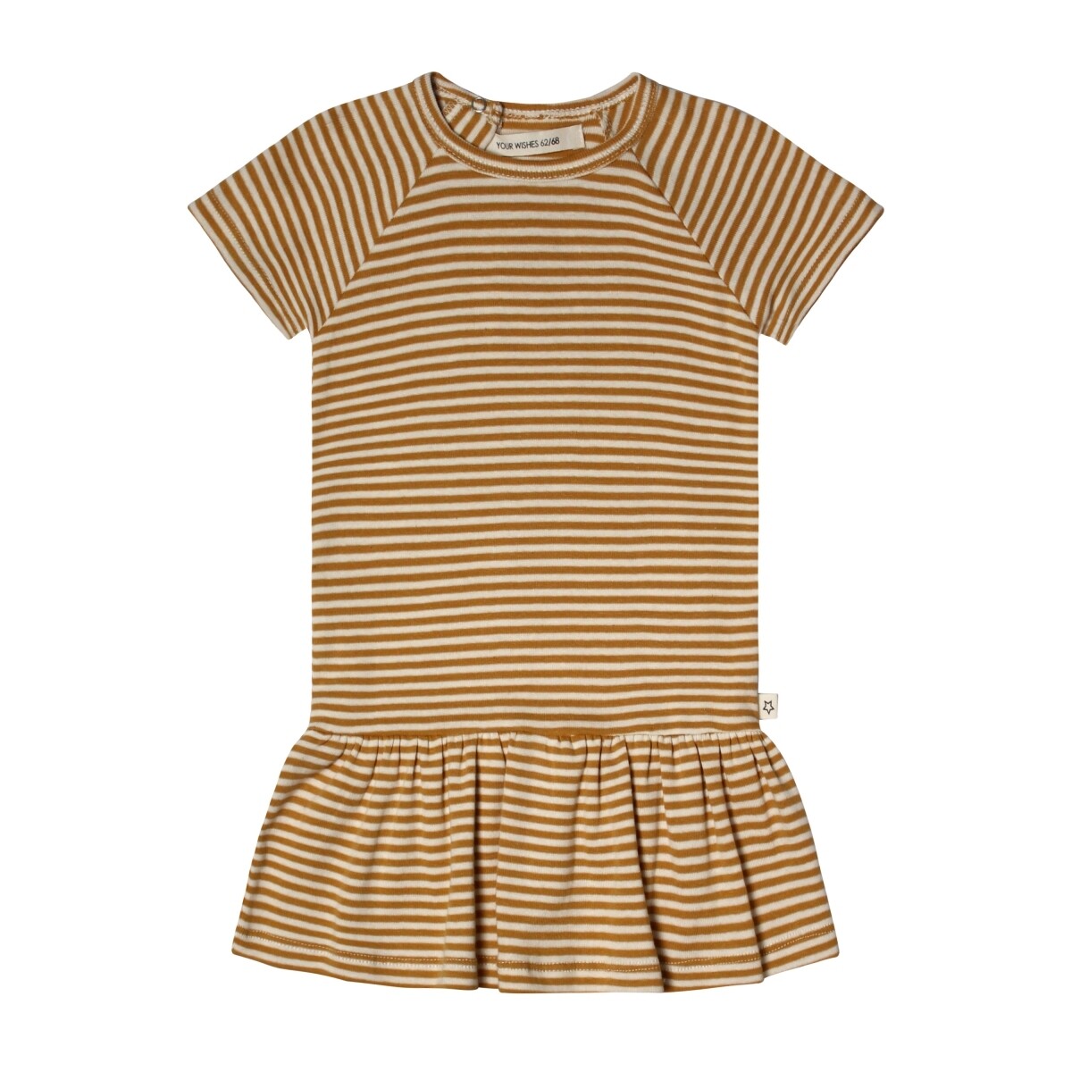 Your Wishes Jurk Gold Stripes
