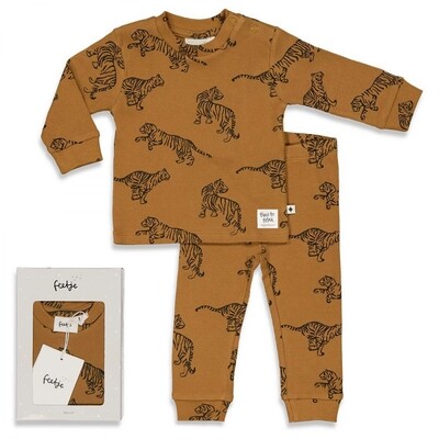 Feetje Pyjama Tiger Terry Camel 505.00054