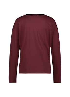 Cyell Pyjamatop Solids Merlot