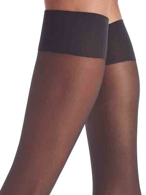 Oroblu Kniekous Mi-Bas Lycia 15 Nearly Black