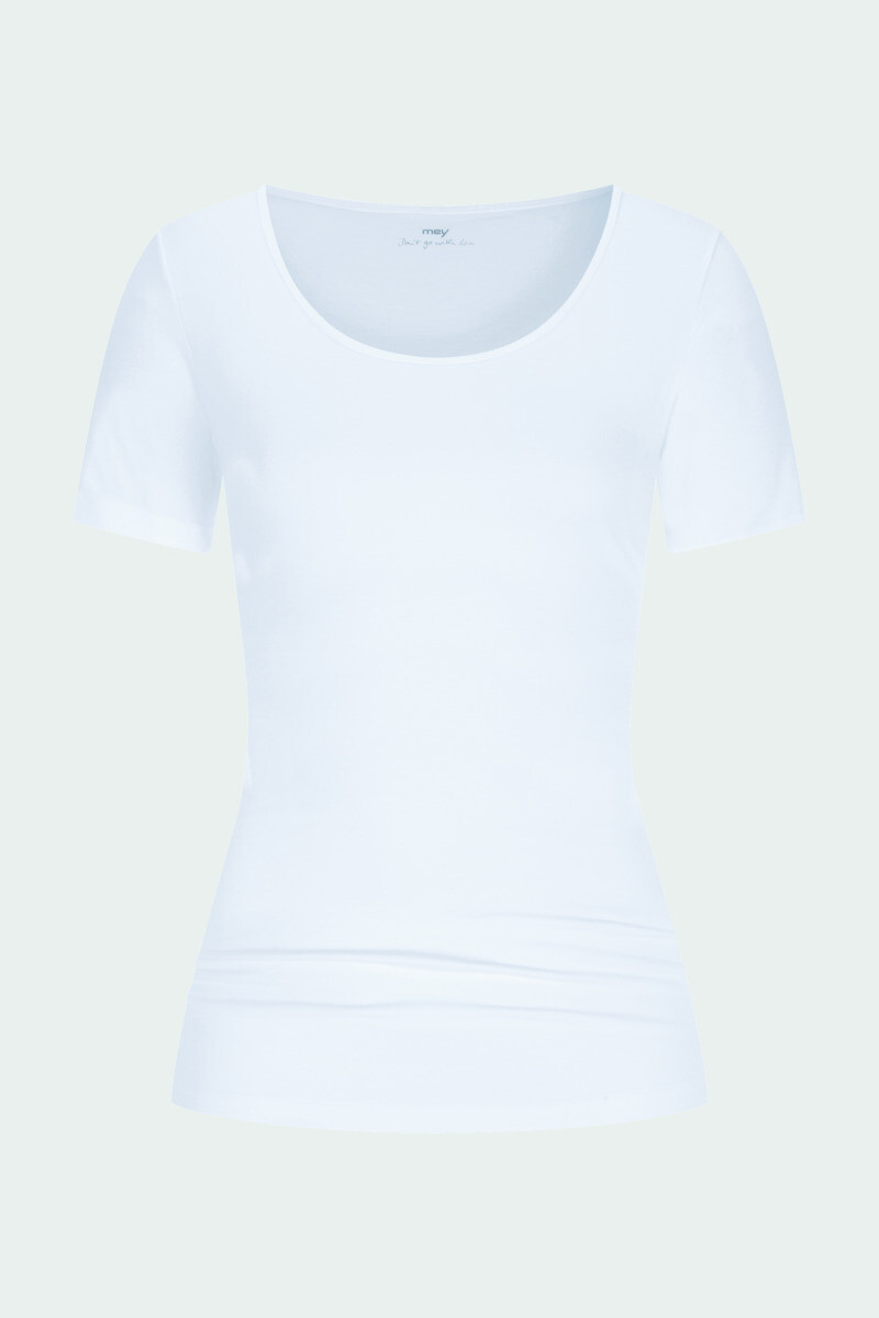 Mey Shirt Korte Mouw Cotton Pure
