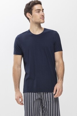 Mey Shirt Korte Mouw Serie Sanchez 69730 yacht blue