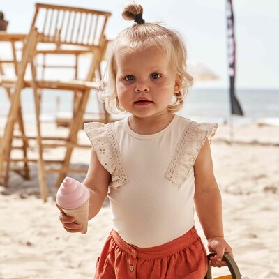 Your Wishes Romper Solid Dorthe