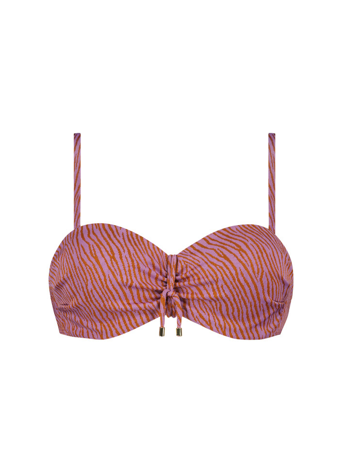 Cyell Bandeau Bikinitop Zumba Zebra