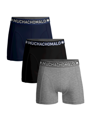 Muchachomalo 3-Pack Boxershort Solids