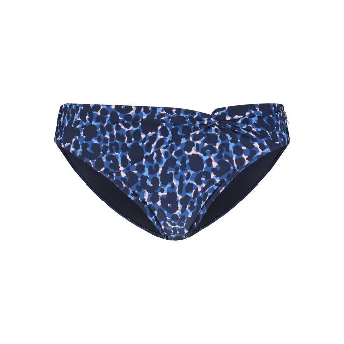 Tc Wow Bikinislip Navy Leopard