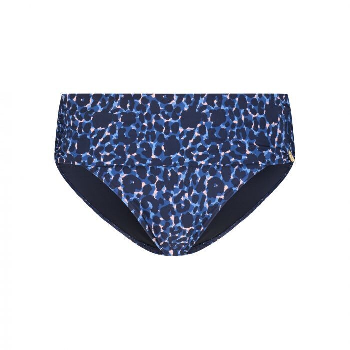Tc Wow Bikinislip Navy Leopard