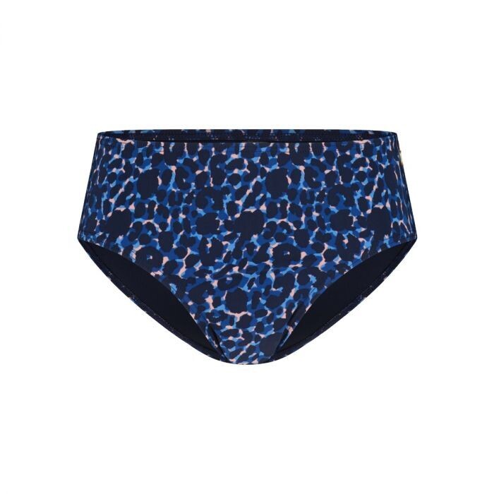 Tc Wow Bikinislip Navy Leopard