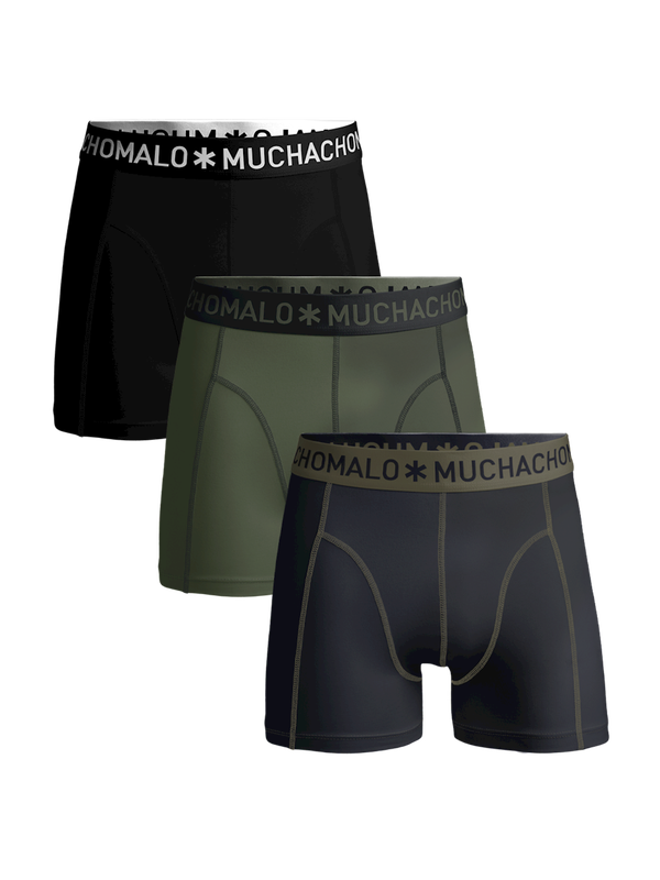 Muchachomalo 3-Pack Boxershort Effen