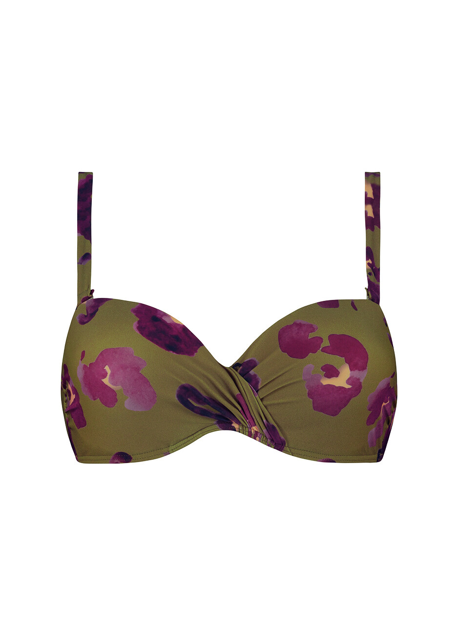 Beachlife Multiway Bikinitop Painted Animal