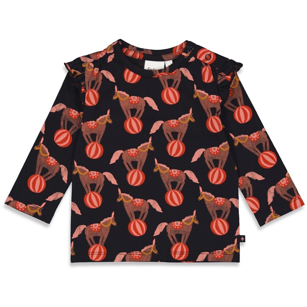 Feetje Longsleeve Red Velvet Circus
