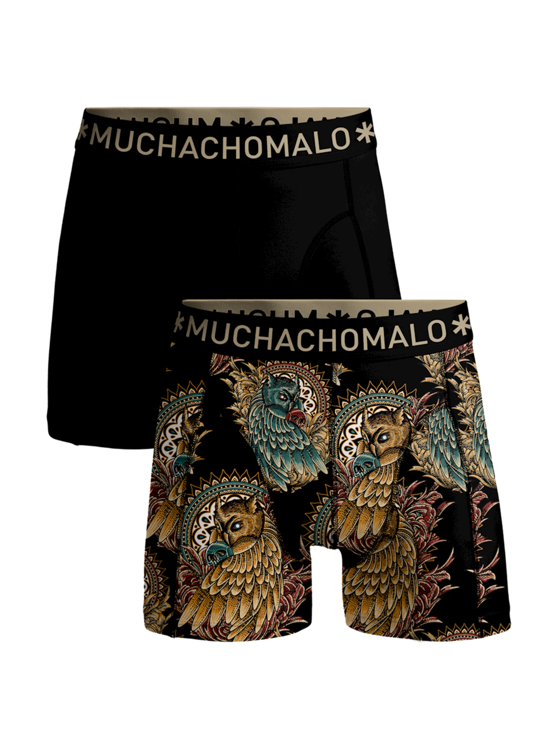 Muchachomalo 2-Pack Boxershort Free As A Bird Explore