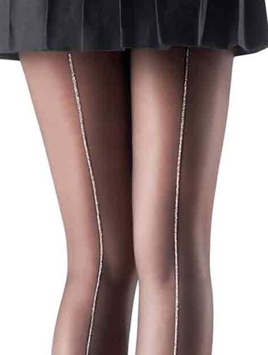 Oroblu Panty Riga Lux 20 Black Silver