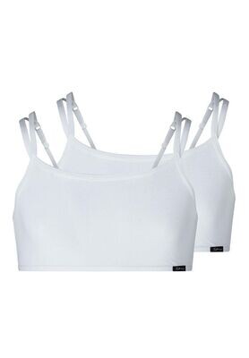 Skiny 2-Pack Beha Top Cotton Essentials
