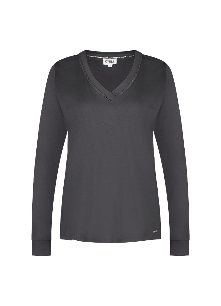 Cyell Pyjamatop Solids Heavy Storm