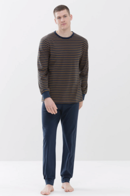 Mey Pyjama Cross Stripes