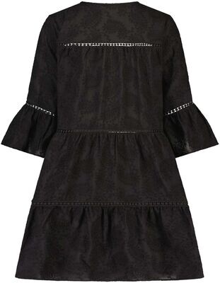 Beachlife Strandjurk Black Embroidery