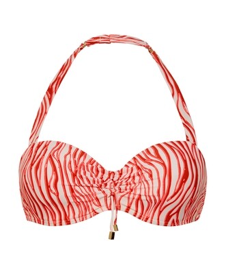 Beachlife Multiway Bikinitop Neon Zebra