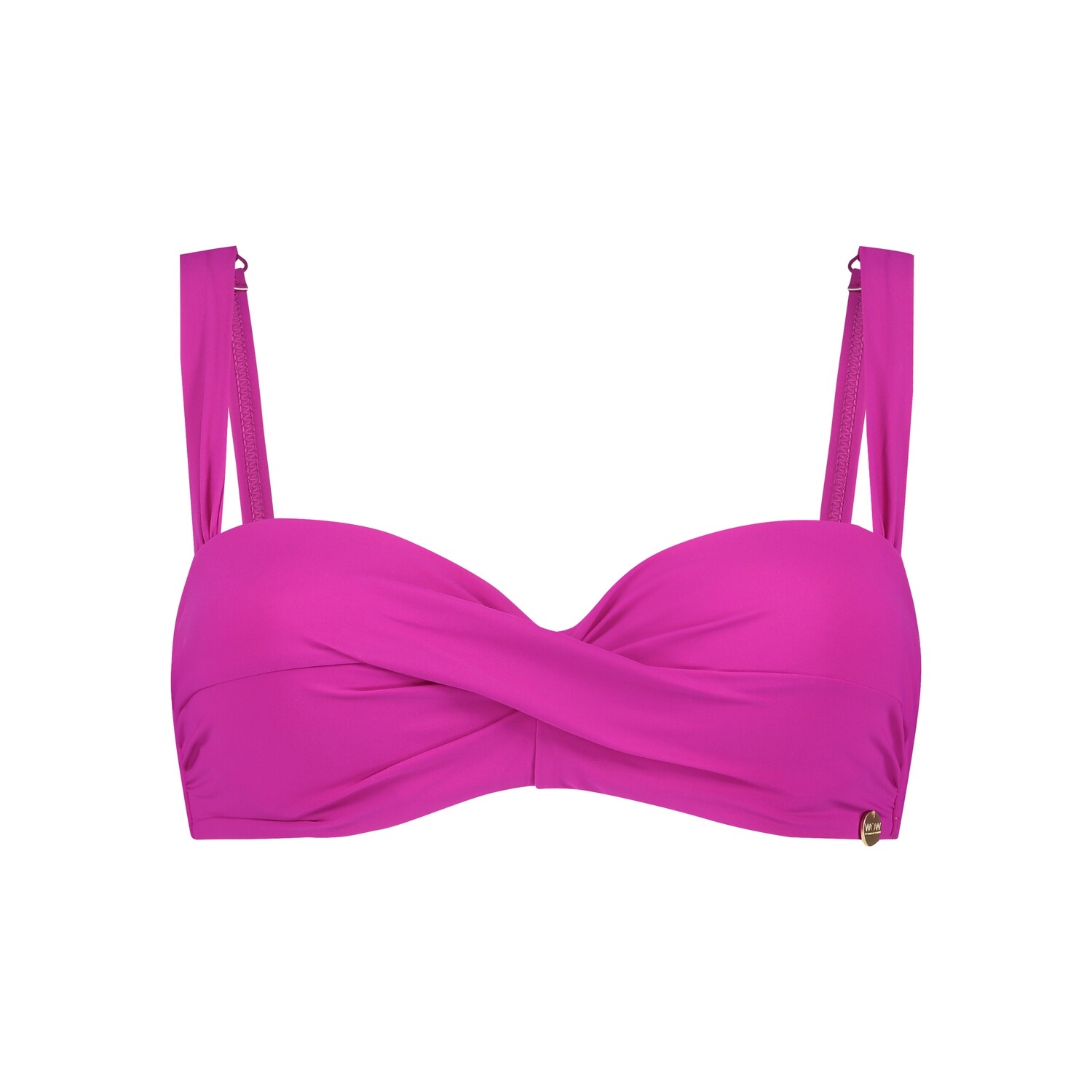 Tc Wow Twisted Bikinitop Bright Berry
