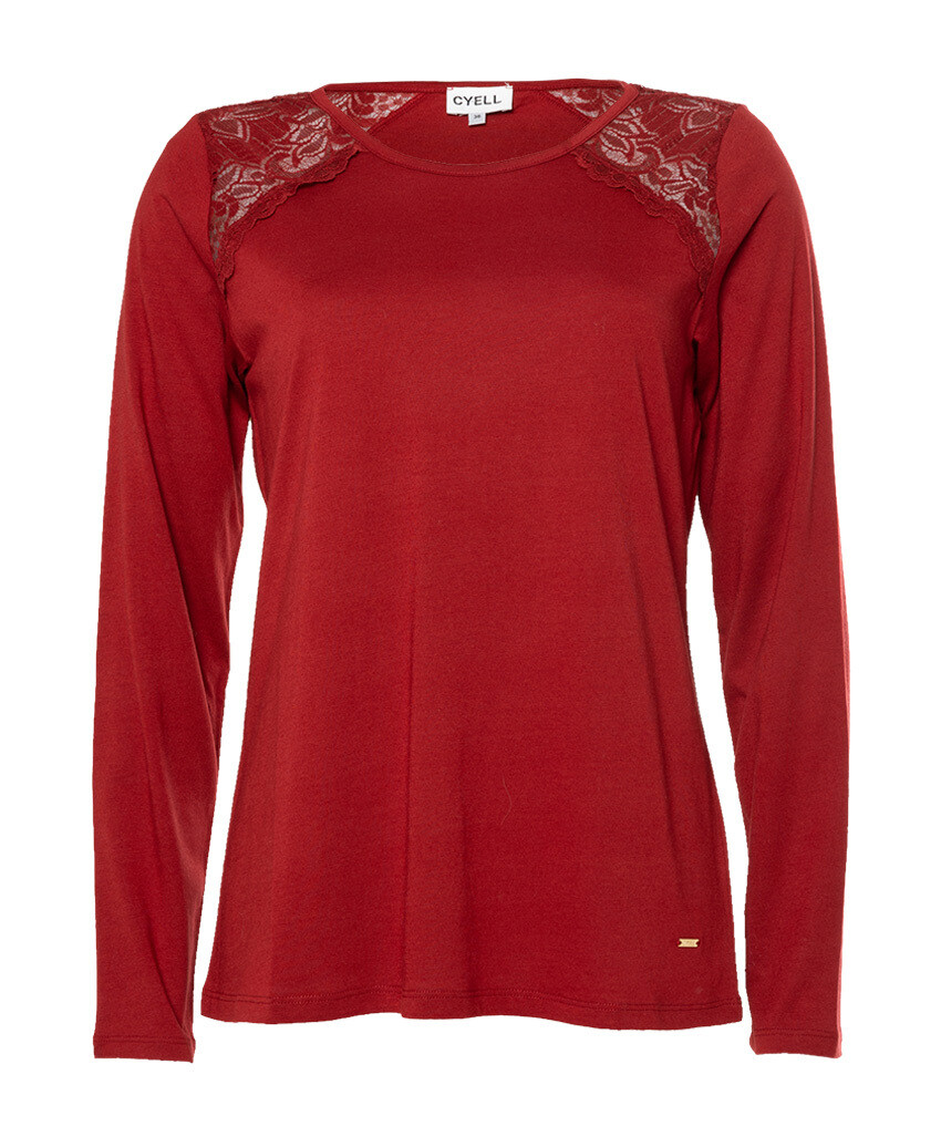 Cyell Pyjamatop Luxury Solids Dahlia