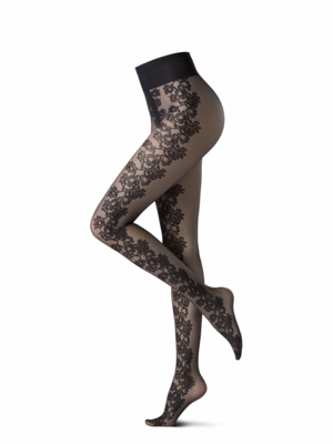 Oroblu Panty Daisy Chain Black