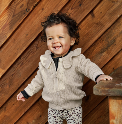 Your Wishes Vest/Jas Rib Knit Garda