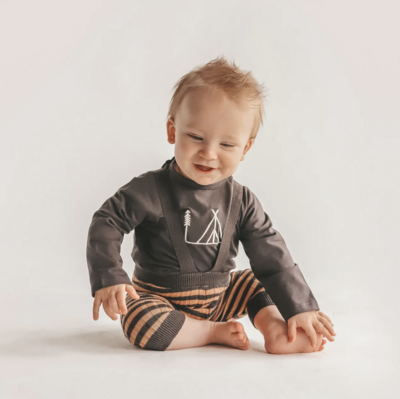 Your Wishes Tuinbroek Rib Knit Gorgio