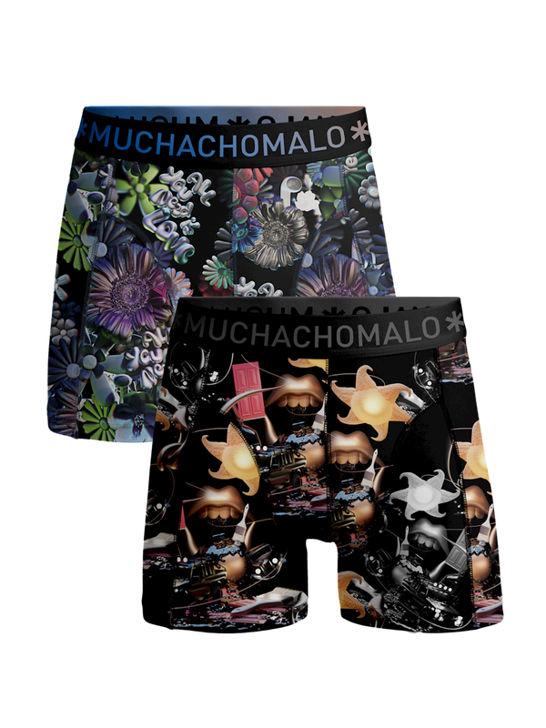 Muchachomalo 2-Pack Boxershort Rolling Stones Beatles