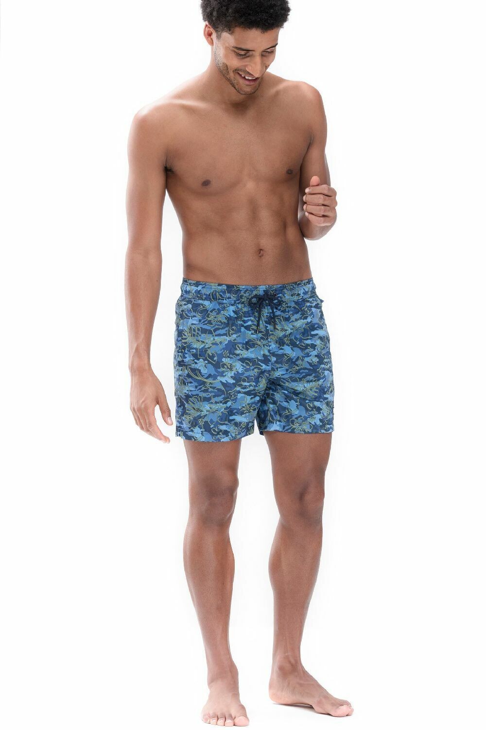 Mey Zwemshort Tropical Blue