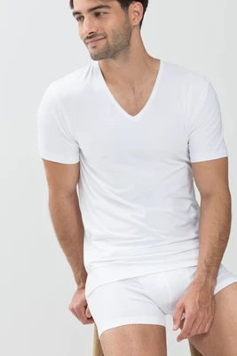 Mey Shirt V-Hals Dry Cotton
