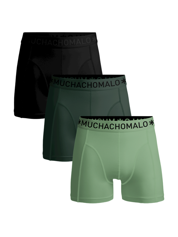 Muchachomalo 3-Pack Boxershort Solids