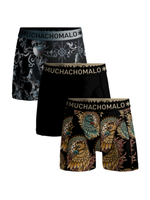 Muchachomalo 3-Pack Short Free As A Bird Explore