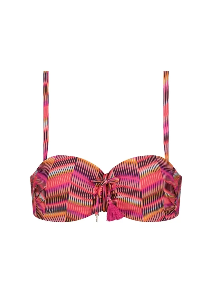 Cyell Bandeau Bikinitop Optic Illusion