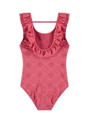 Beachlife Badpak Pink Embroidery
