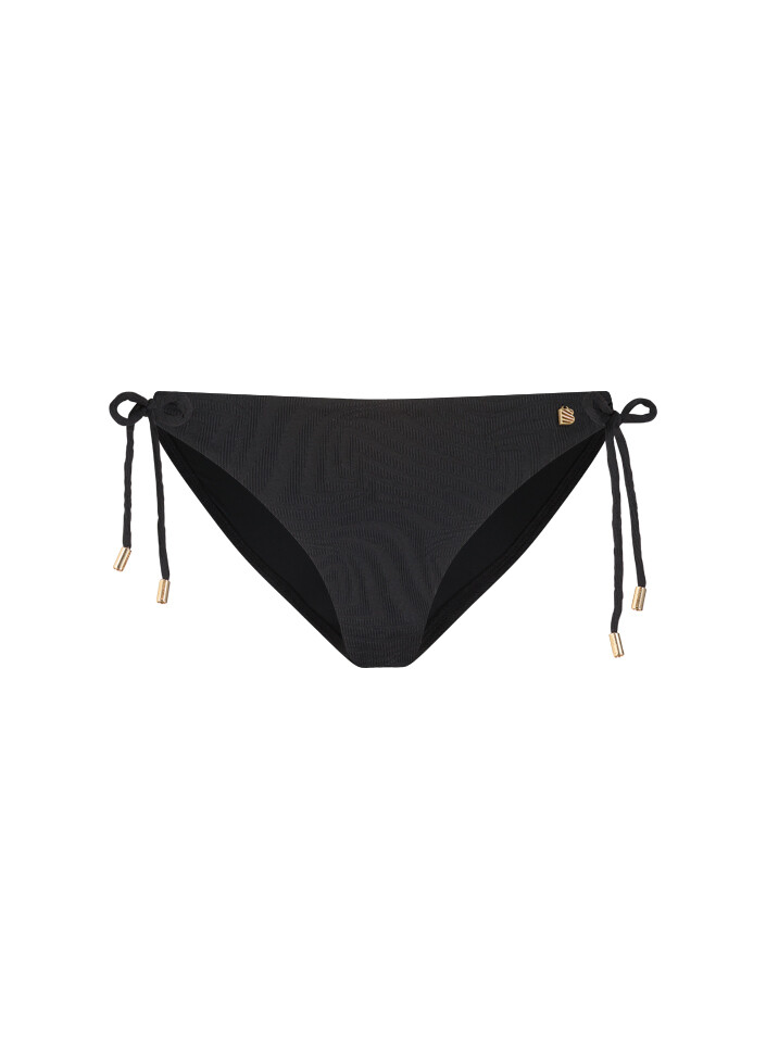 Beachlife Bikinislip Black Swirl