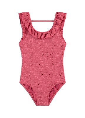 Beachlife Badpak Pink Embroidery